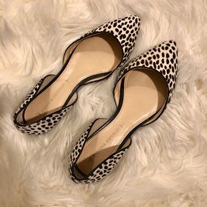 Banana Republic Calf Hair Flats